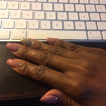 Ivy Nails - My nails after my initial visit - Nail Salons Near Me - Houston, Texas