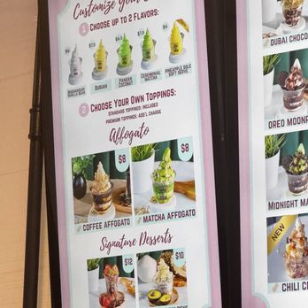 Claws and Cream - menu (sep 2026) - Coffee & Tea Near Me - Garden Grove, California