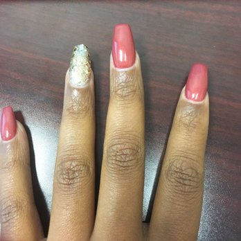 Celebration Nails - New set. Not too flashy just enough to not get started at in board meetings - Nail Salons Near Me - Raleigh, North Carolina