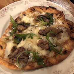 Grilled Steak flatbread