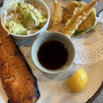 Tokyo Lobby - #DF Tempura and Salmon combo - Japanese Near Me - Hacienda Heights, California Tokyo Lobby - #DF Tempura and Salmon combo - Japanese Near Me - Hacienda Heights, California