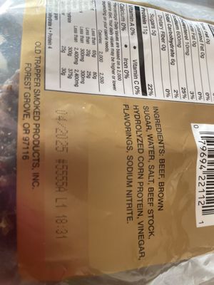 Old Trapper Smoked Products by null