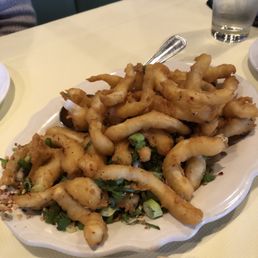 Salt and pepper calamari