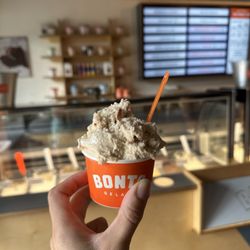 Bonta Gelato - Peanut Butter Cookie (V) Chocolate Coconut (GF)