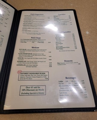 Menu photo 3 Peacock's Restaurant Stephenville, TX