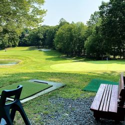 Somers National Golf Club - Lesson tee overlooking #18