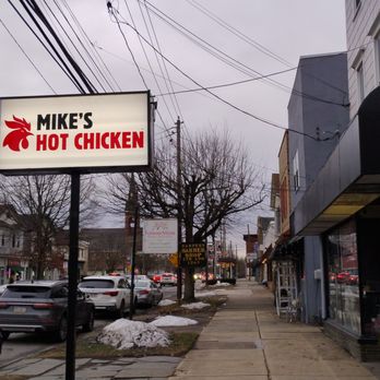 Mike's Hot Chicken - Open Sign/Street View - Fast Food Near Me - Wyoming, Pennsylvania Mike's Hot Chicken - Open Sign/Street View - Fast Food Near Me - Wyoming, Pennsylvania