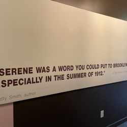 NU Hotel - Brooklyn - Wall quote