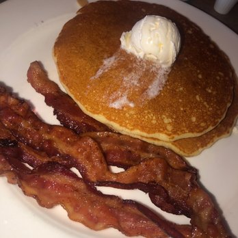 Yorkshire Restaurant - Short Stack with bacon - Breakfast & Brunch Near Me - Manassas, Virginia