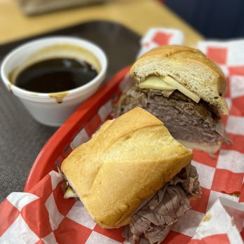Joe's Buffet - a roast beef sandwich with a side of coffee - Sandwiches Near Me - Fairfield, California