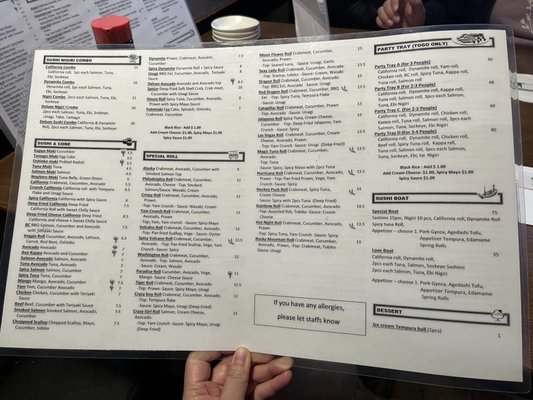 Menu photo 6 Benkey Sushi Aldergrove, BC