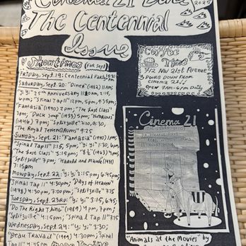 Cinema 21 - The Centennial Issue - Cinema Near Me - Portland, Oregon Cinema 21 - The Centennial Issue - Cinema Near Me - Portland, Oregon