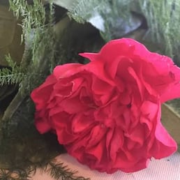 centerpiece garland carnation