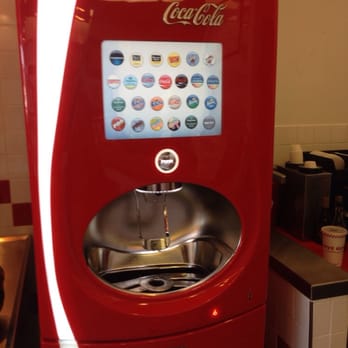 Five Guys - Touch screen soda machine - Hot Dogs Near Me - Feasterville, Pennsylvania Five Guys - Touch screen soda machine - Hot Dogs Near Me - Feasterville, Pennsylvania