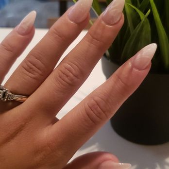 Galaxy Nails & Spa - Super cute natural marble + fairy dust Done by Chris the supervisor. - Nail Salons Near Me - Fullerton, California Galaxy Nails & Spa - Super cute natural marble + fairy dust Done by Chris the supervisor. - Nail Salons Near Me - Fullerton, California