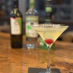 Rice & Spice Thai Street Food - Apple Sake Tini - So good, The BEST !!!!