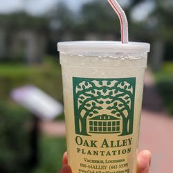 Oak Alley Plantation - Lemonade sold at the big house