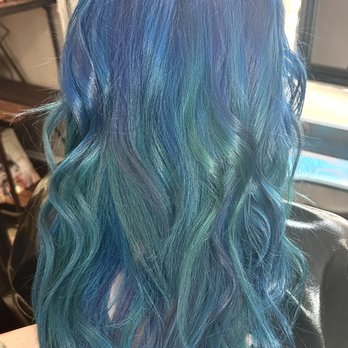 Kiri Artistry - Mermaid hair - balayage, complete with ocean waves. - Hair Stylists Near Me Kiri Artistry - Mermaid hair - balayage, complete with ocean waves. - Hair Stylists Near Me