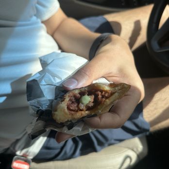 Giant Leap Coffee - Vegan chorizo empanada - Coffee & Tea Near Me - Houston, Texas Giant Leap Coffee - Vegan chorizo empanada - Coffee & Tea Near Me - Houston, Texas