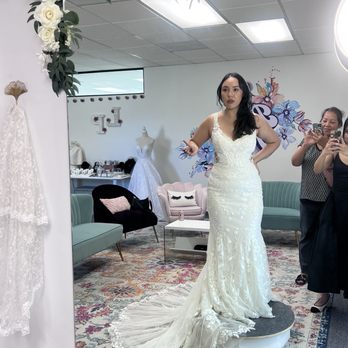 Lucy Pearl Bridal - My runner up dress! So beautiful and also very comfy! - Bridal Near Me - San Diego, California Lucy Pearl Bridal - My runner up dress! So beautiful and also very comfy! - Bridal Near Me - San Diego, California