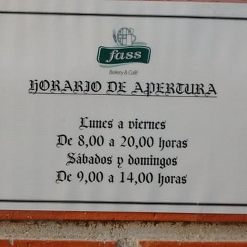 Fass - Bakeries Near Me - Montecarmelo, M