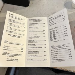 Pokey's 8th Street Grill - Menu