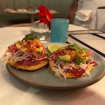 Perla's - Ahi tuna tostadas - Seafood Near Me - Austin, Texas