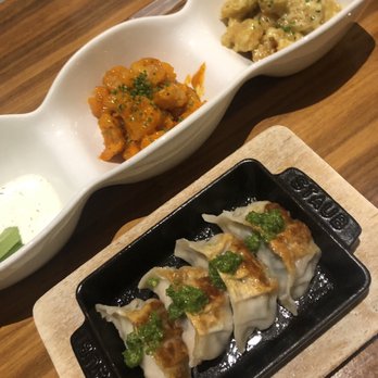 Morimoto - Pork gyoza - Japanese Near Me - Las Vegas, Nevada Morimoto - Pork gyoza - Japanese Near Me - Las Vegas, Nevada