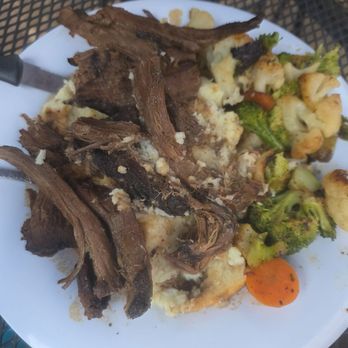 Aly Annes Bar and Grill - Dry as hell pot roast and salt veggies. - Bars Near Me - Dwight, Illinois