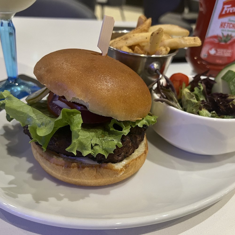 Westside Social Eatery - Classic burger with salad and fries - Breakfast & Brunch Near Me - Toronto, Ontario Westside Social Eatery - Classic burger with salad and fries - Breakfast & Brunch Near Me - Toronto, Ontario