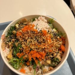 Poke Wave - Scallops and tako bowl