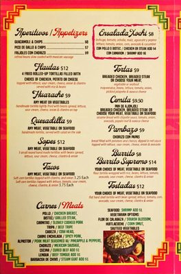 Menu photo 4 Xochimilco Family Restaurant Bronx, NY Menu photo 4 Xochimilco Family Restaurant Bronx, NY