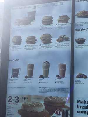 Menu photo 3 McDonald's Smiths Creek, MI