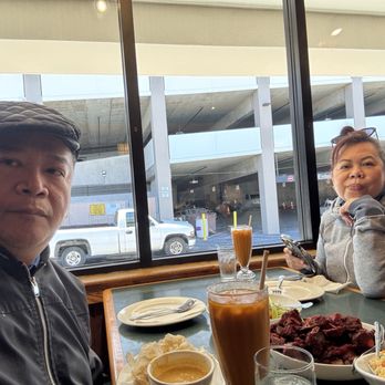 Banana Island - Me & My CoWorker Enjoying The Food - Thai Near Me - Daly City, California