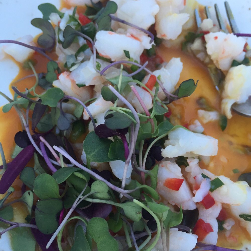 Barcocina - Shrimp ceviche fresh but WAAAAYYYY too much lime could barely eat it - Mexican Near Me - Chicago, Illinois