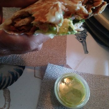 El Pollo Loco - We ordered the chicken avocado quesadilla, but received a chicken, bacon avocado quesadilla - Fast Food Near Me - San Diego, California El Pollo Loco - We ordered the chicken avocado quesadilla, but received a chicken, bacon avocado quesadilla - Fast Food Near Me - San Diego, California