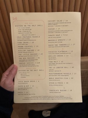 Menu photo 8 little shucker San Francisco, CA Menu photo 8 little shucker San Francisco, CA