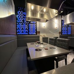 KPOT Korean BBQ & Hot Pot - Clean area.