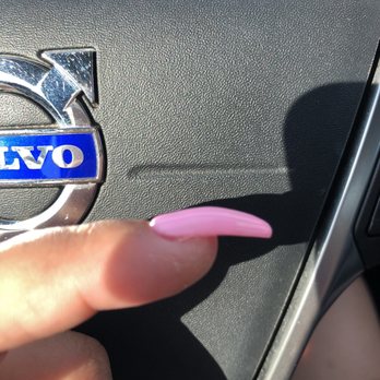 Perfect Nails - Left a hump on my nails, also showing how thick they were. - Nail Salons Near Me - Dover, Delaware