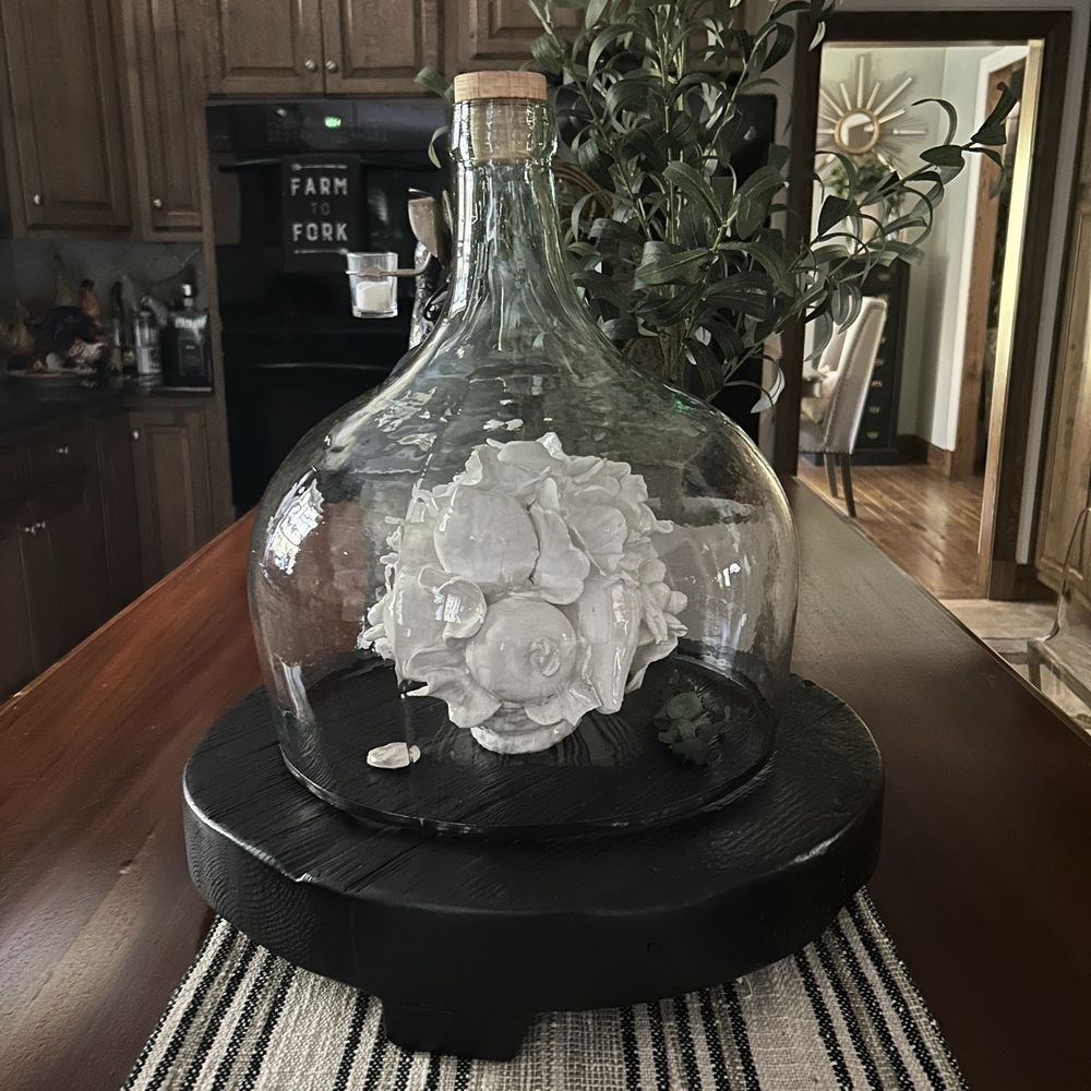 Lilly and Jayde - Trivet & cloche (Italian porcelain fruit sculpture not included) - Home Decor Near Me - Columbus, Ohio Lilly and Jayde - Trivet & cloche (Italian porcelain fruit sculpture not included) - Home Decor Near Me - Columbus, Ohio