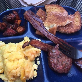 Mitchell Delicatessen - Sweet potato hash browns, French toast, Benton's bacon, turkey sausage and scrambled eggs - Delis Near Me - Nashville, Tennessee Mitchell Delicatessen - Sweet potato hash browns, French toast, Benton's bacon, turkey sausage and scrambled eggs - Delis Near Me - Nashville, Tennessee