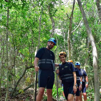 Rio Secreto - Pre-hike through the jungle to the underwater caves. - Tours Near Me - Chacalal, ROO