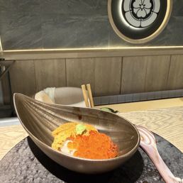Uni and ikura bowl Uni and ikura bowl