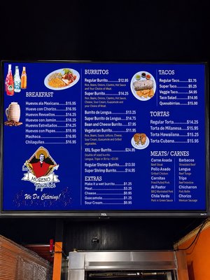 Menu photo 5 Los Moreno Taqueria San Mateo, CA Menu photo 5 Los Moreno Taqueria San Mateo, CA