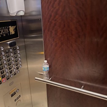 Hotel Beaux Arts Autograph Collection - Empty water bottle in elevator - Hotels Near Me - Miami, Florida