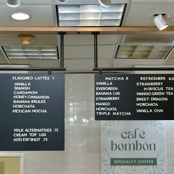Cafe Bombon - 9/2025 - Menu - Coffee & Tea Near Me - West Covina, California