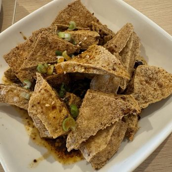 Bao House - Fried tofu wish they had an option for sauce on the side - Dumplings Near Me - Toronto, Ontario