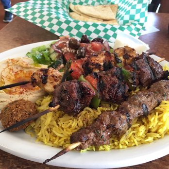 Green Corner Restaurant - The lamb and Chicken kebabs were good - Mediterranean Near Me - Mesa, Arizona