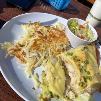 Breakers Breakfast, Brunch & Lunch - Crab crepe - Breakfast & Brunch Near Me - Pacifica, California Breakers Breakfast, Brunch & Lunch - Crab crepe - Breakfast & Brunch Near Me - Pacifica, California