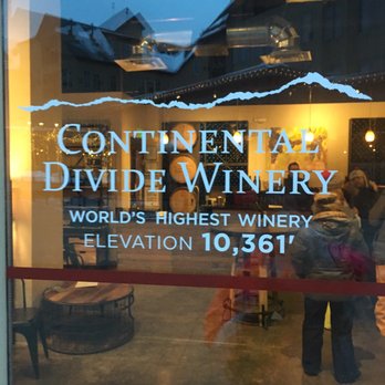 Continental Divide Winery - World's highest winery! Add that to the list!! - Wineries Near Me - Breckenridge, Colorado